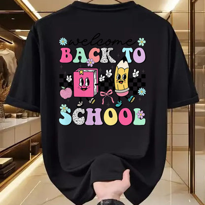 Best Student Shirt, Funny Back To School UnisexT-Shirt/Hoodie/Sweatshirt HLT00 - Welcome Back to School 2026 Teachers Students First Day T-Shirt