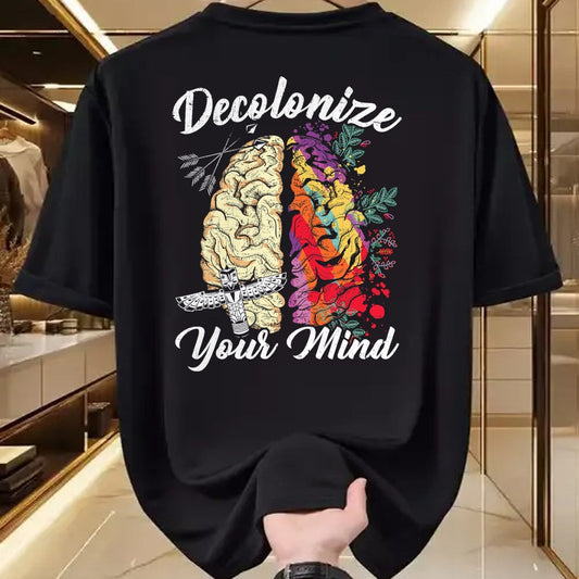 Native American T-Shirts, Vintage Native American Unisex T-Shirt/Hoodie/Sweatshirt HLT00 - Decolonize Your Mind Indigenous People Native American