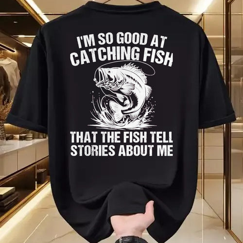 Funny Fishing Shirt, Gift For Fishing Lover Unisex T-Shirt/Hoodie/Sweatshirt HLT00 - Bass Fishing Fisherman Funny Fisherman Catch Fish T-Shirt, Men, Black, 3X-Large
