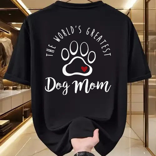 Dog Love Shirt, Dog Lover Gift T-Shirt/Hoodie/Sweatshirt HLT00 - The World_s Greatest Dog Mom T Shirt, I Love My Dog Gift T-Shirt