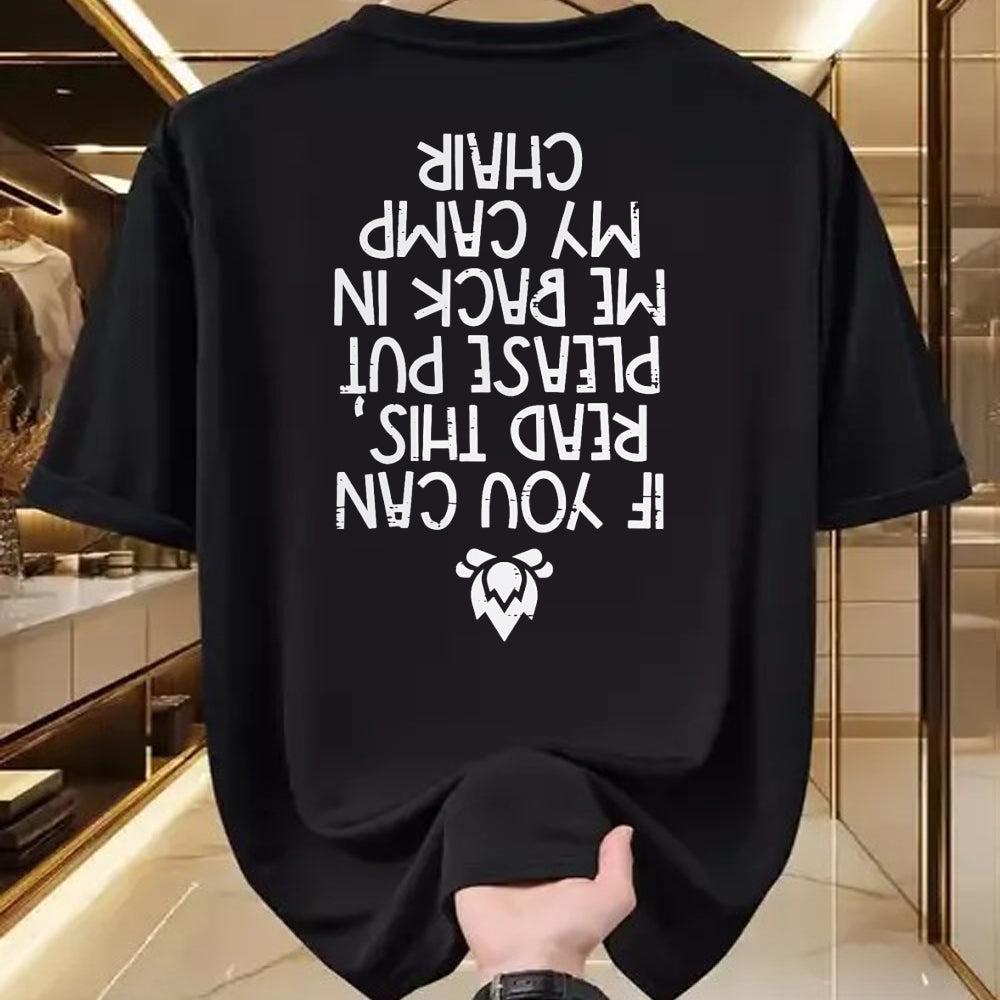 Funny Camping Shirt, Gift For Camping Lover Unisex T-Shirt/Hoodie/Sweatshirt HLT00 - Camping If You Can Read This Funny Camper Men Women Kids T-Shirt