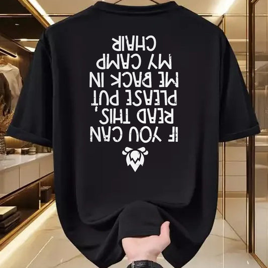 Funny Camping Shirt, Gift For Camping Lover Unisex T-Shirt/Hoodie/Sweatshirt HLT00 - Camping If You Can Read This Funny Camper Men Women Kids T-Shirt