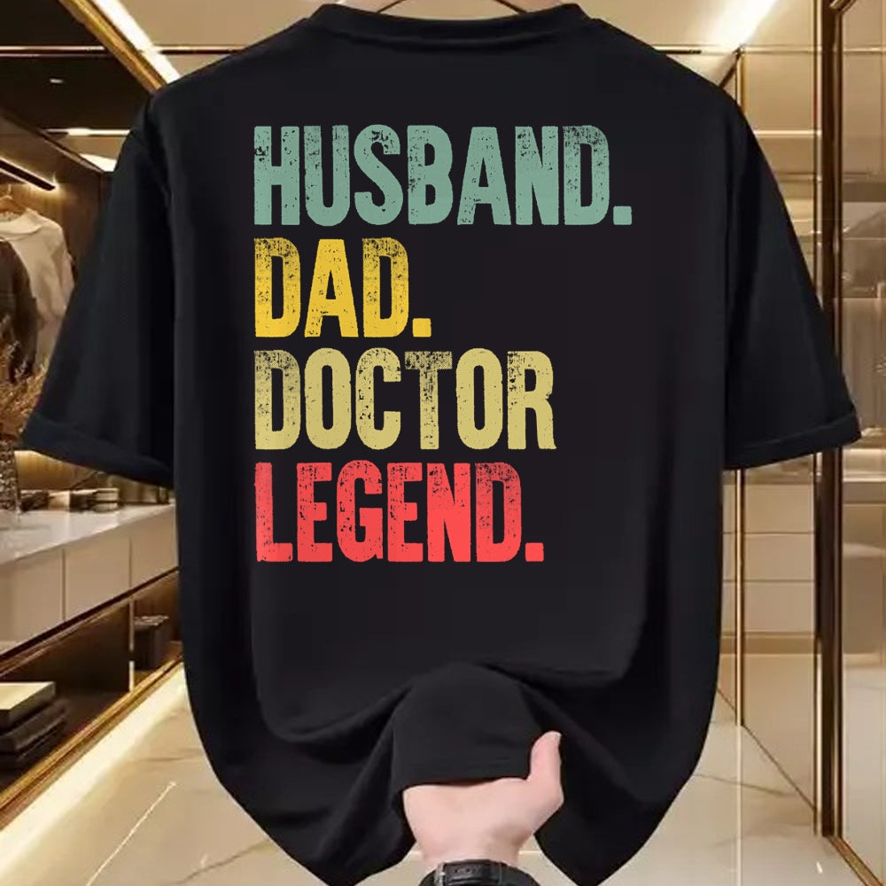 Best Doctor Shirt, Funny Doctor UnisexT-Shirt/Hoodie/Sweatshirt HLT00 - Funny Vintage Shirt Husband Dad Doctor Legend Retro T-Shirt