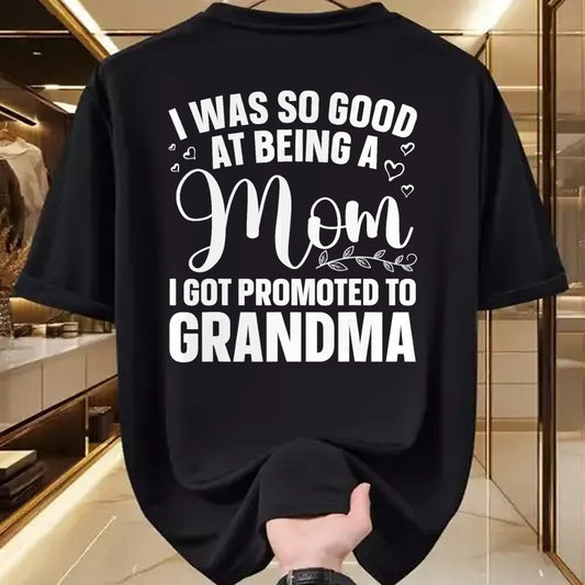 Best Grandma Shirt, Proud Grandma Unisex T-Shirt/Hoodie/Sweatshirt HLT00 - Grandma Art For Mom Women Grandmother Promoted To Grandma T-Shirt