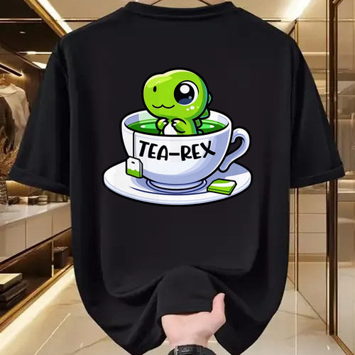 Best Dinosaur Lover Shirt, Funny Dinosaur UnisexT-Shirt/Hoodie/Sweatshirt HLT00 - Tea-Rex Cute T-Rex Dinosaur Lover Kawaii Funny Dino Pun T-Shirt
