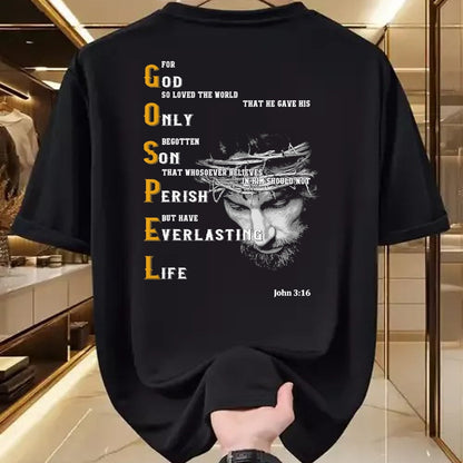 Christian Tee, Christian Faith Unisex T-Shirt/Hoodie/Sweatshirt HLT00 - For God So Loved The World Love Jesus Christian T-Shirt
