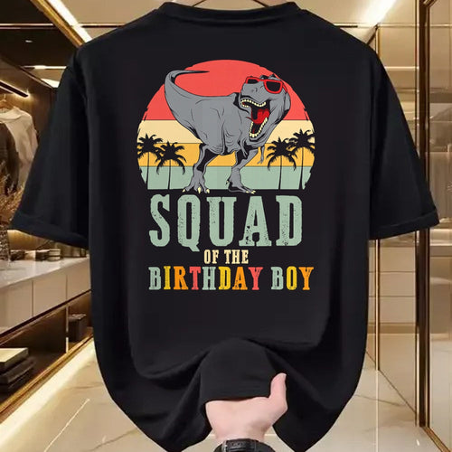 Best Dinosaur Lover Shirt, Funny Dinosaur UnisexT-Shirt/Hoodie/Sweatshirt HLT00 - Funny Dinosaur Fan Squad Birthday Boy Dino T-Rex Adults Kids T-Shirt