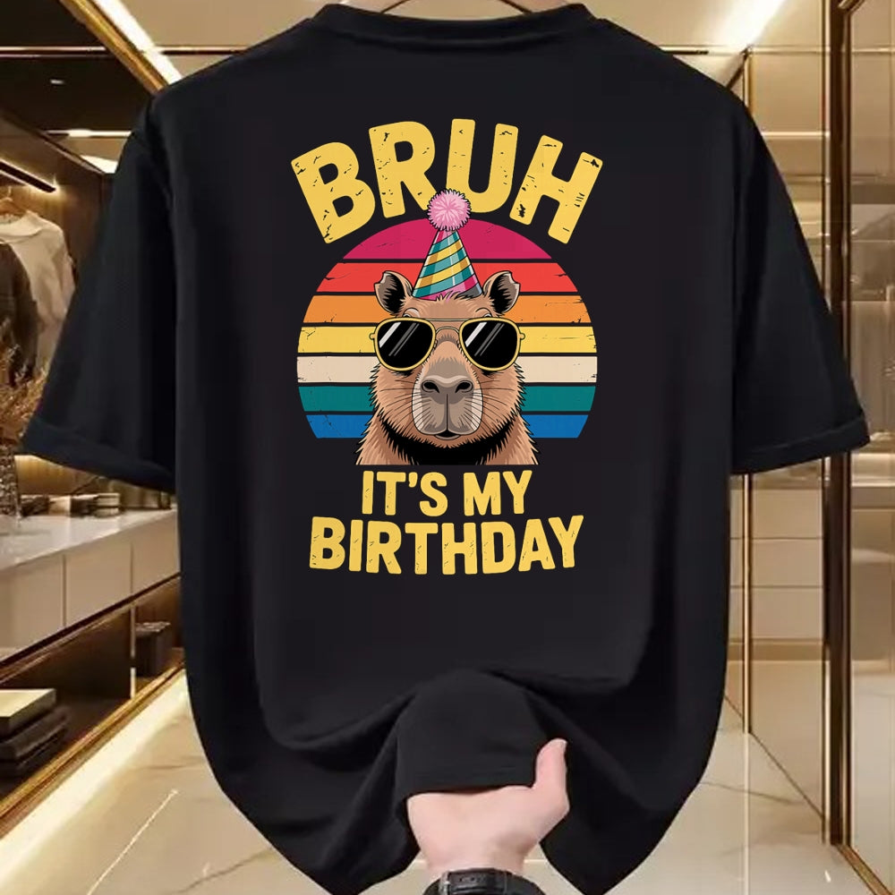 Cute Capybara Shirt, Funny Capybara UnisexT-Shirt/Hoodie/Sweatshirt HLT00 - Capybara Birthday Art for Men Women Kids Girls Boy Capy T-Shirt