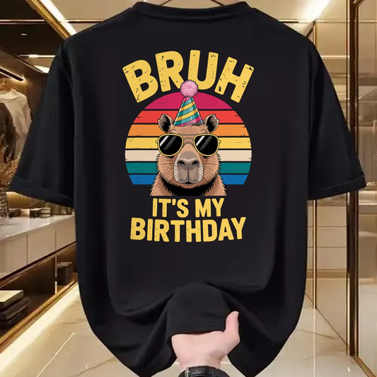 Cute Capybara Shirt, Funny Capybara UnisexT-Shirt/Hoodie/Sweatshirt HLT00 - Capybara Birthday Art for Men Women Kids Girls Boy Capy T-Shirt