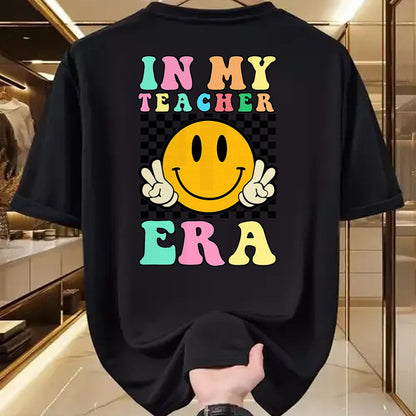 Best Student Shirt, Funny Back To School UnisexT-Shirt/Hoodie/Sweatshirt HLT00 - in My Teacher Era Retro Back to School Teacher Student T-Shirt