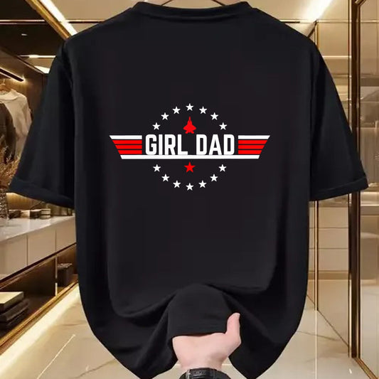 Gift for Dad Shirt, Funny Dad Unisex T-Shirt/Hoodie/Sweatshirt HLT00 – Proud Dad Of Girls Father of Girls For Dad Fathers Day T-Shirt