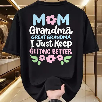 Best Grandma Shirt, Proud Grandma Unisex T-Shirt/Hoodie/Sweatshirt HLT00 - Great Grandma Great Grandmother T-Shirt (1)