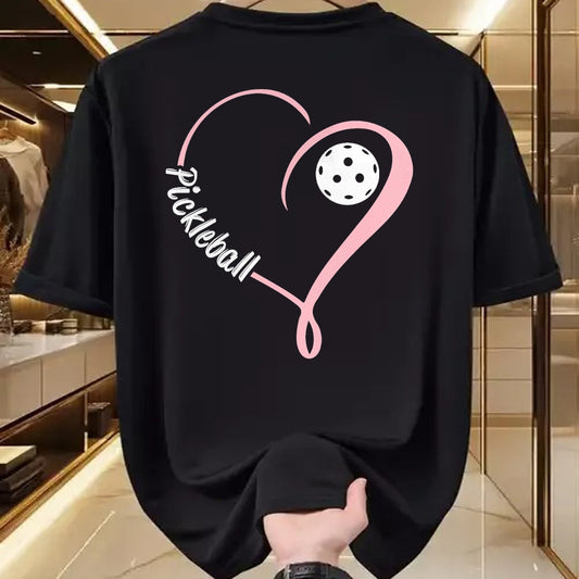 Funny Pickleball Shirt, Pickleball Lover Unisex T-Shirt/Hoodie/Sweatshirt HLT00 - Pickleball Shirts Womens Valentine's Day Pickleball Lovers T-Shirt