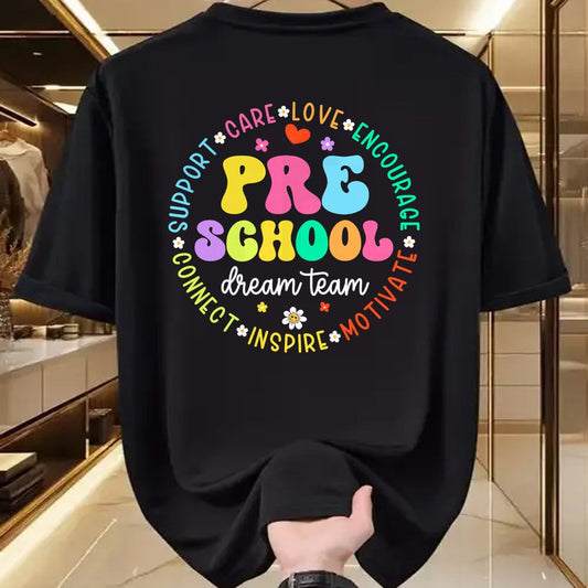 Best Student Shirt, Funny Back To School UnisexT-Shirt/Hoodie/Sweatshirt HLT00 - Preschool PreK Dream Team Back to School Teachers Kids T-Shirt