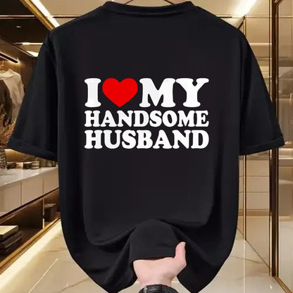 Best Wife Shirt, Wife and Husband Unisex T-Shirt/Hoodie/Sweatshirt HLT00 - I Love My Handsome Husband Shirt I Love My Husband T-Shirt