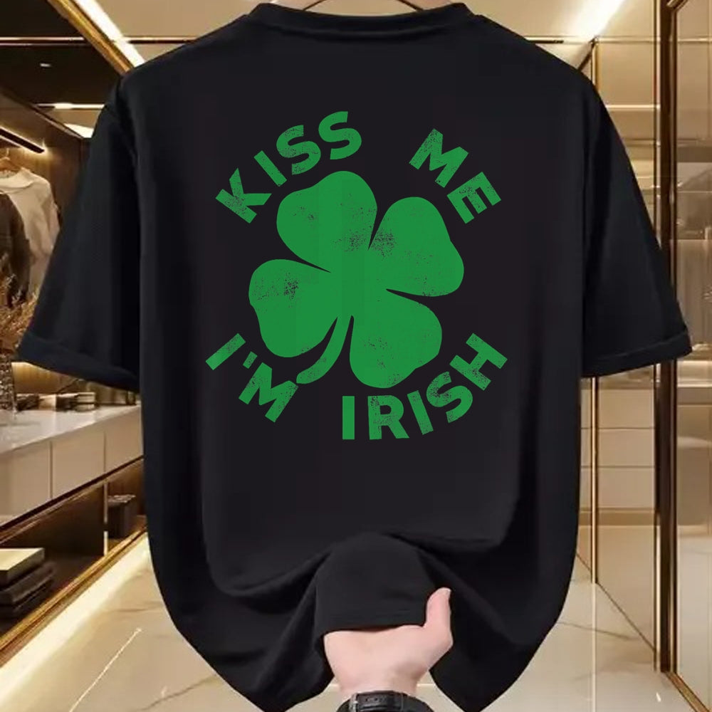 Patrick Day Shirts for Family, Funny Patrick Day shirts, st patrick's day Unisex T-Shirt/Hoodie/Sweatshirt HLT00 - kiss me im irish  saint patrick day  women (1)