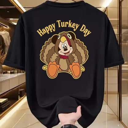 Best Thanksgiving Family Shirt , Funny Thanksgiving UnisexT-Shirt/Hoodie/Sweatshirt HLT00 - Disney Mickey and Friends Thanksgiving Mickey Turkey T-Shirt