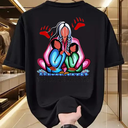 Native American T-Shirts, Vintage Native American Unisex T-Shirt/Hoodie/Sweatshirt HLT00 - Funny You Day are not forgotten Native American