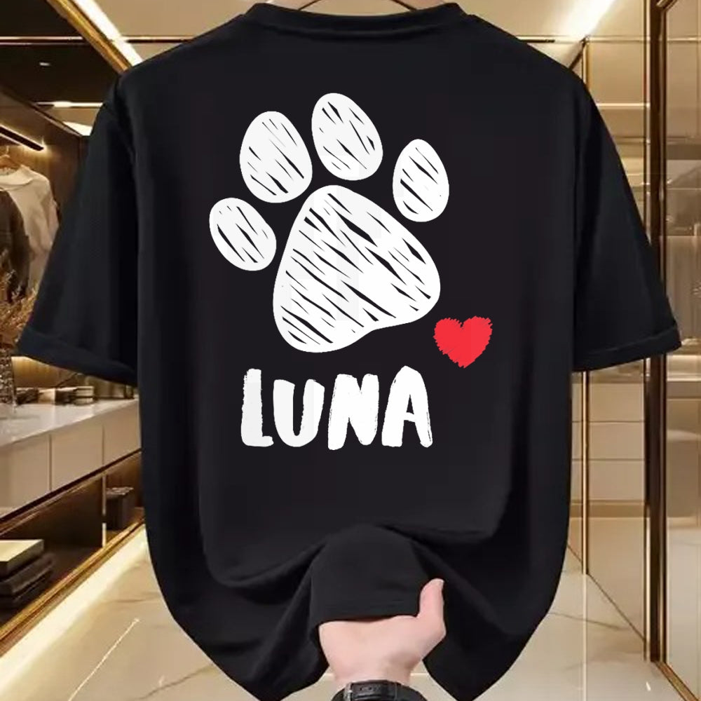 Dog Love Shirt, Dog Lover Gift T-Shirt/Hoodie/Sweatshirt HLT00 - Luna My Dog Luna I love My Dog Luna Puppy Love Dog Lover T-Shirt