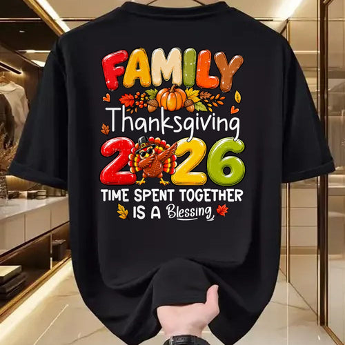 Best Thanksgiving Family Shirt , Funny Thanksgiving UnisexT-Shirt/Hoodie/Sweatshirt HLT00 - Family Thanksgiving 2026 Thanksgiving Crew Turkey Matching T-Shirt