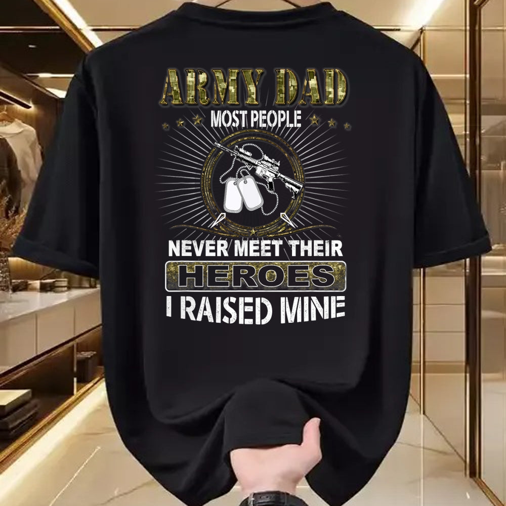 Gift for Dad Shirt, Funny Dad Unisex T-Shirt/Hoodie/Sweatshirt HLT00 – FAMILY 365 Fathers Day Army Dad Men Gift T-Shirt