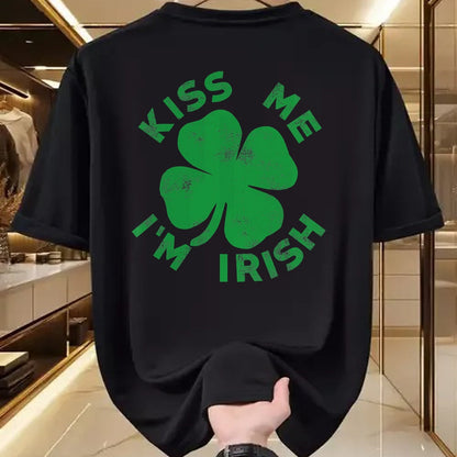 Patrick Day Shirts for Family, Funny Patrick Day shirts, st patrick's day Unisex T-Shirt/Hoodie/Sweatshirt HLT00 - kiss me im irish  saint patrick day  women (2)