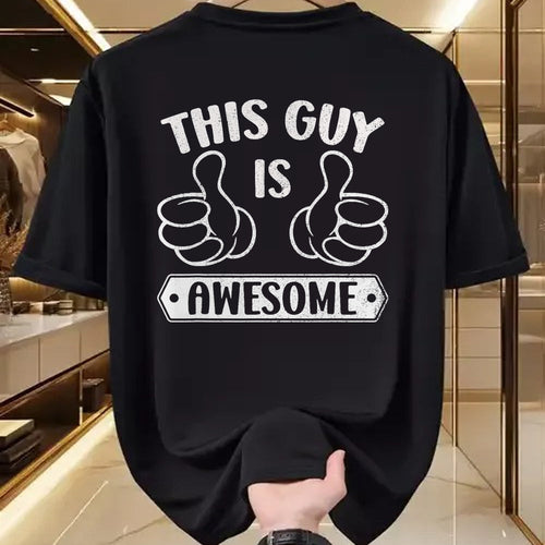 Best Wife Shirt, Wife and Husband Unisex T-Shirt/Hoodie/Sweatshirt HLT00 - This Guy Is Awesome Thumbs Funny Self-Promoting Statement T-Shirt