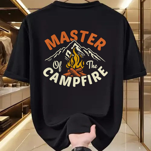 Funny Camping Shirt, Gift For Camping Lover Unisex T-Shirt/Hoodie/Sweatshirt HLT00 - Funny Outdoor Camping Gifts Men Women Master of Campfire T-Shirt