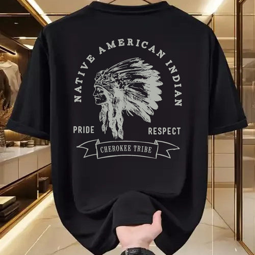 Native American T-Shirts, Vintage Native American Unisex T-Shirt/Hoodie/Sweatshirt HLT00 - Cherokee Tribe Native American Indian Pride Respect Design