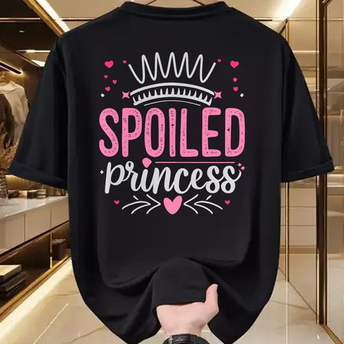 Best Wife Shirt, Wife and Husband Unisex T-Shirt/Hoodie/Sweatshirt HLT00 - Spoiled Princess Funny Women, Girl, Spoiled T-Shirt