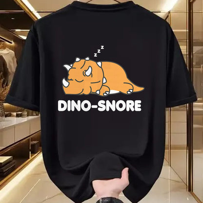 Best Dinosaur Lover Shirt, Funny Dinosaur UnisexT-Shirt/Hoodie/Sweatshirt HLT00 - Dino Snore Triceratops Dinosaur Pyjamas T-Shirt