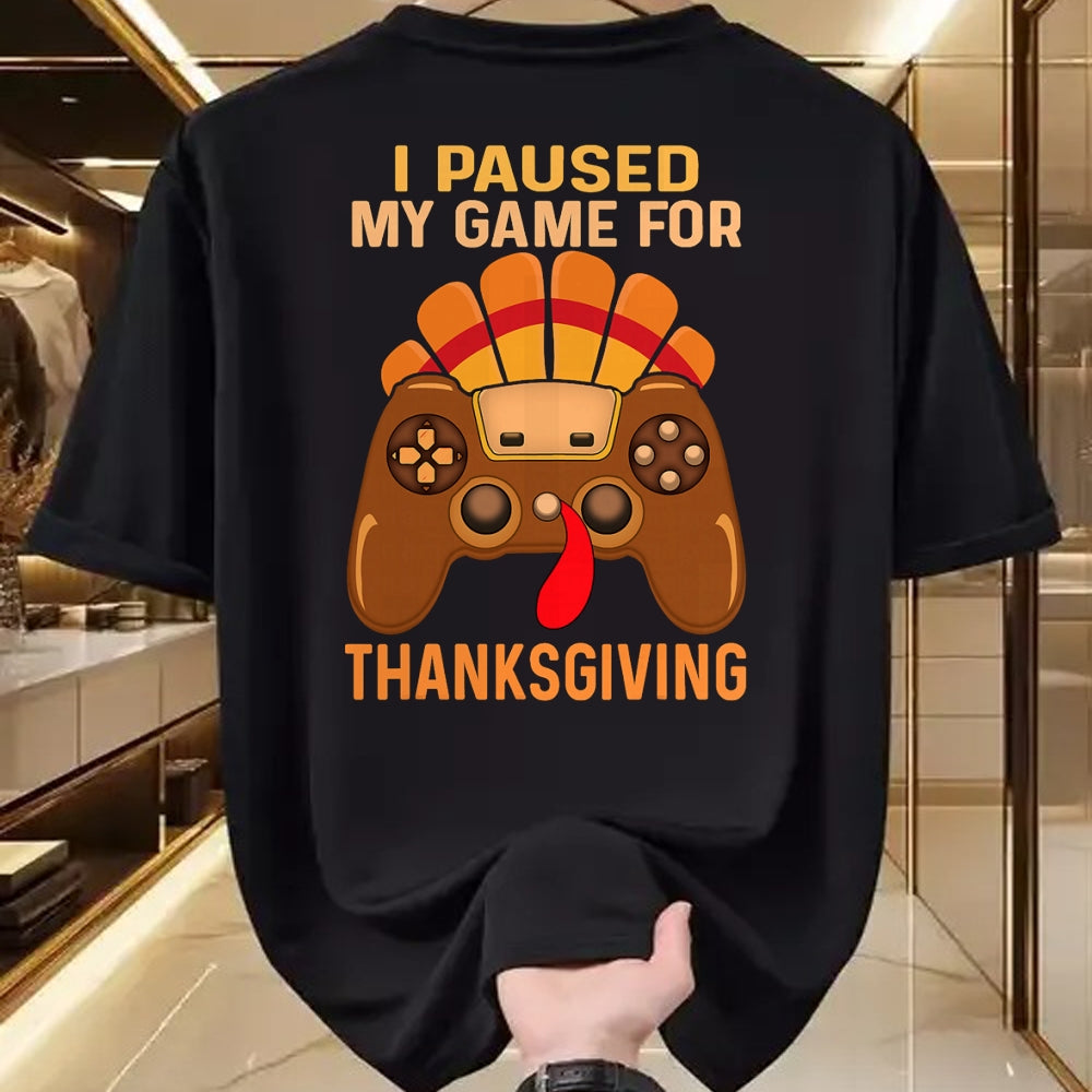 Best Thanksgiving Family Shirt , Funny Thanksgiving UnisexT-Shirt/Hoodie/Sweatshirt HLT00 - Happy Thanksgiving Gaming Fall Turkey Gamer Boys Kids Men T-Shirt