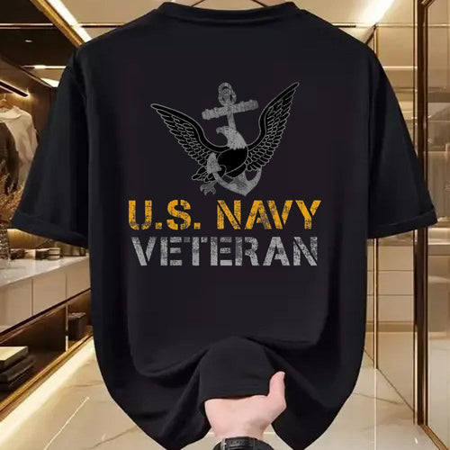 Proud Veteran Shirt, Funny Veteran UnisexT-Shirt/Hoodie/Sweatshirt HLT00 - U.S. Navy Veteran T-Shirt