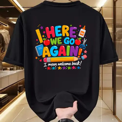 Best Student Shirt, Funny Back To School UnisexT-Shirt/Hoodie/Sweatshirt HLT00 - Welcome Back to School Happy First Day of School Teacher T-Shirt