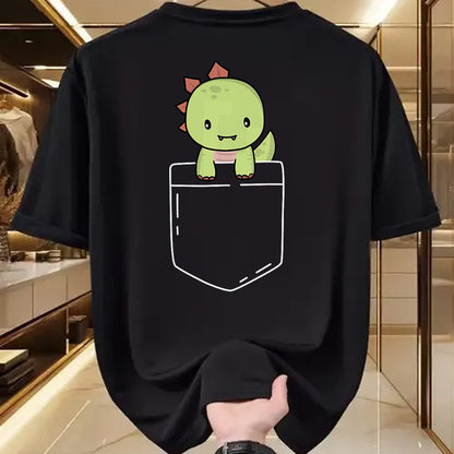 Best Dinosaur Lover Shirt, Funny Dinosaur UnisexT-Shirt/Hoodie/Sweatshirt HLT00 - Cute T-Rex In Pocket Tyrannosaurus Rex Kawaii Dinosaur Lover T-Shirt