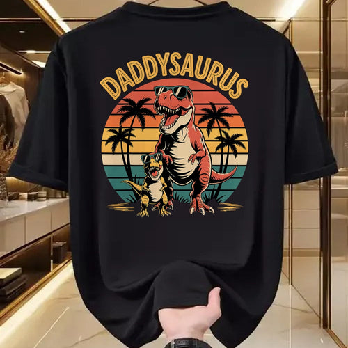 Best Dinosaur Lover Shirt, Funny Dinosaur UnisexT-Shirt/Hoodie/Sweatshirt HLT00 - Daddysaurus Dinosaur Design for Father_s Day T-Shirt