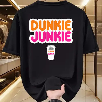 Best Thanksgiving Family Shirt , Funny Thanksgiving UnisexT-Shirt/Hoodie/Sweatshirt HLT00 - Funny Dunkie Junkie Coffee Love Funny Coffee Saying T-Shirt