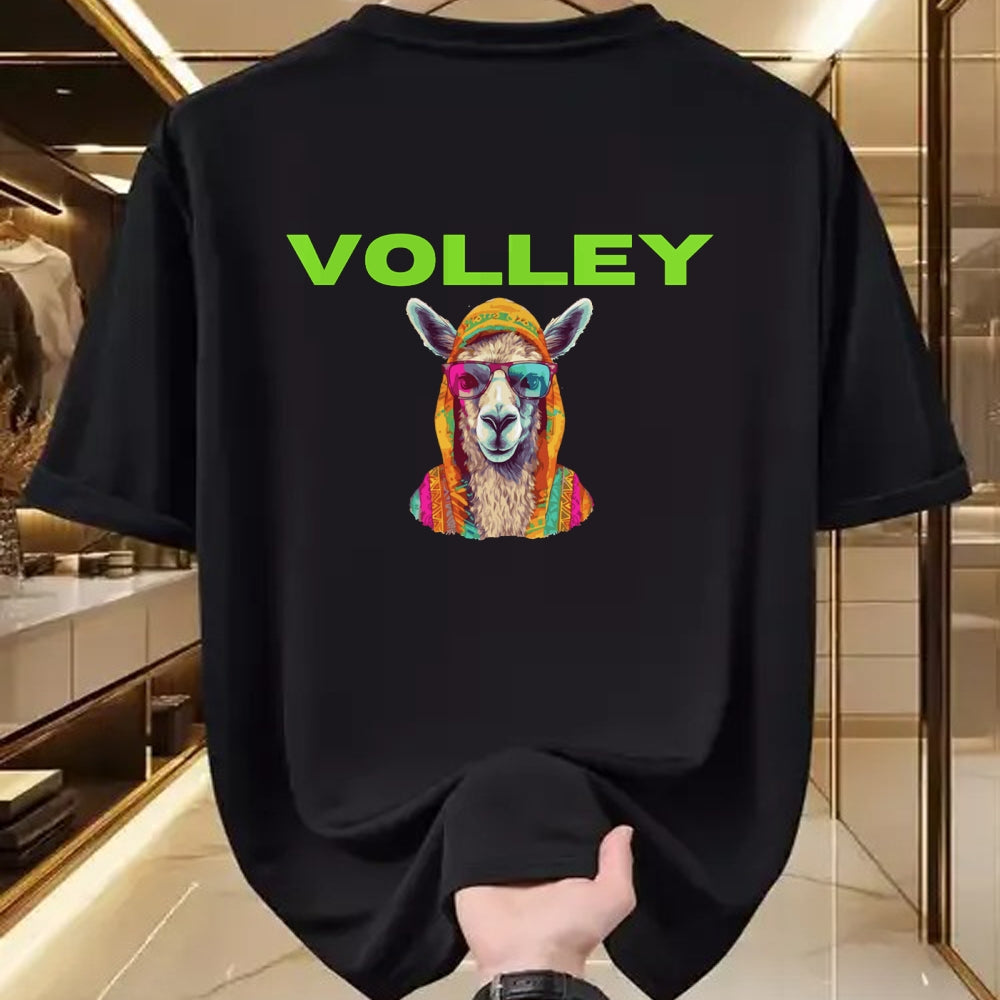 Funny Pickleball Shirt, Pickleball Lover Unisex T-Shirt/Hoodie/Sweatshirt HLT00 - Volley Llama Funny Pickleball Shirt Long Sleeve T-Shirt