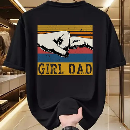 Gift for Dad Shirt, Funny Dad Unisex T-Shirt/Hoodie/Sweatshirt HLT00 – Girl Dad Men Father of Girls Fathers Day Vintage T-Shirt