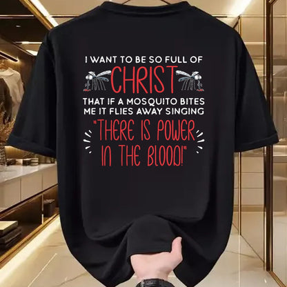 Christian Tee, Christian Faith Unisex T-Shirt/Hoodie/Sweatshirt HLT00 - Christian Mosquito Joke Funny Religious Christ Follower T-Shirt Jesus T-Shirt (Copy)