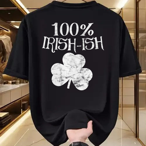 Patrick Day Shirts for Family, Funny Patrick Day shirts, st patrick's day Unisex T-Shirt/Hoodie/Sweatshirt HLT00 - St Patrick Day Shirt Women Men Kids - 100 Irish-ish Vintage