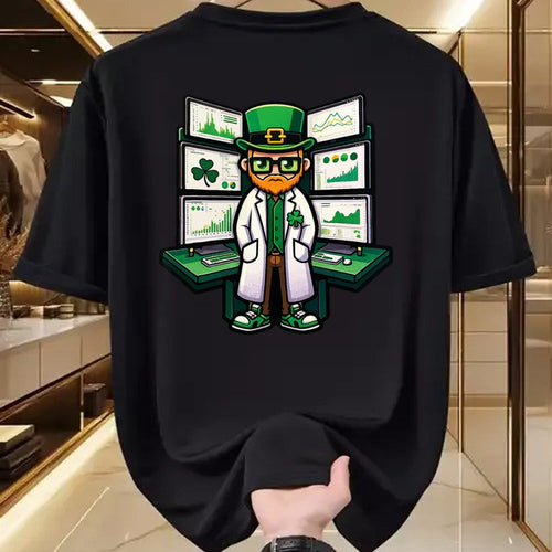 Patrick Day Shirts for Family, Funny Patrick Day shirts, st patrick's day Unisex T-Shirt/Hoodie/Sweatshirt HLT00 - Data Analyst St. Patrick Day Lucky Irish Science Scientist T-Shirt
