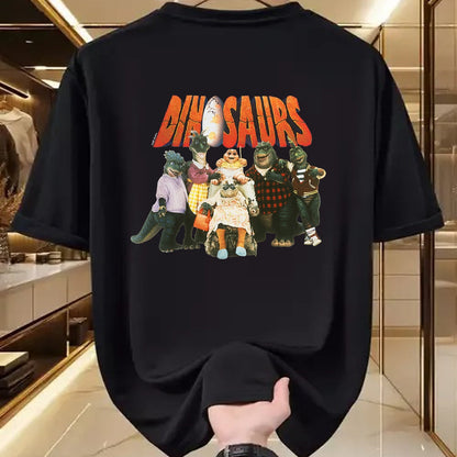 Best Dinosaur Lover Shirt, Funny Dinosaur UnisexT-Shirt/Hoodie/Sweatshirt HLT00 - Dinosaurs Character Group with Logo Retro TV Show T-Shirt