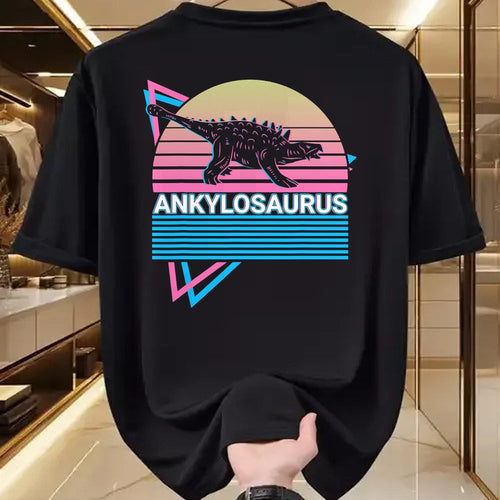 Best Dinosaur Lover Shirt, Funny Dinosaur UnisexT-Shirt/Hoodie/Sweatshirt HLT00 - Ankylosaurus Dinosaur Retro T-Shirt
