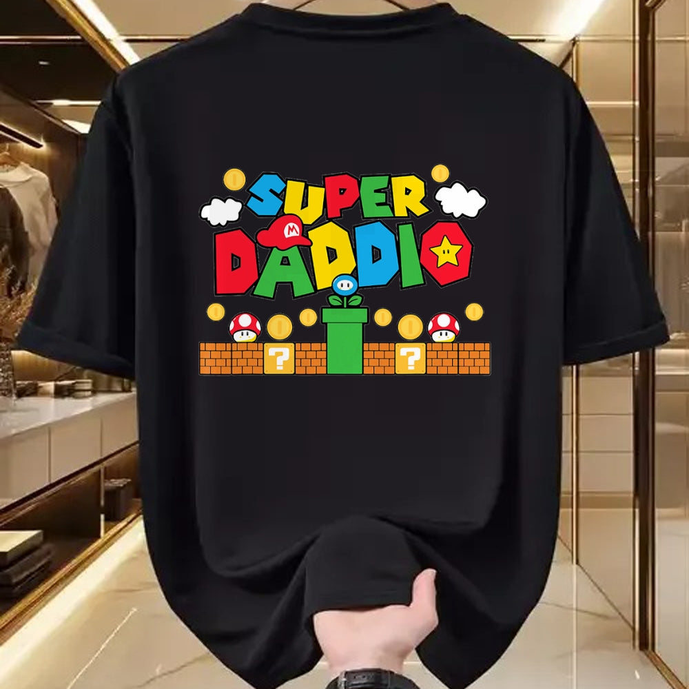 Gift for Dad Shirt, Funny Dad Unisex T-Shirt/Hoodie/Sweatshirt HLT00 – Super Daddy - Father_s Day Shirt Gift - Father_s Day Gift T-Shirt