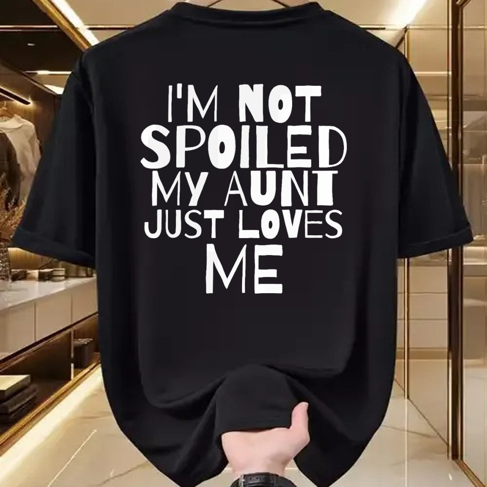 Best Wife Shirt, Wife and Husband Unisex T-Shirt/Hoodie/Sweatshirt HLT00 - Im Not Spoiled My Aunt Just Loves Me Auntie child T Shirt T-Shirt
