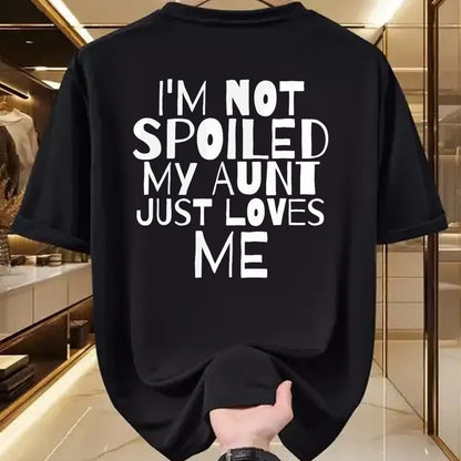 Best Wife Shirt, Wife and Husband Unisex T-Shirt/Hoodie/Sweatshirt HLT00 - Im Not Spoiled My Aunt Just Loves Me Auntie child T Shirt T-Shirt