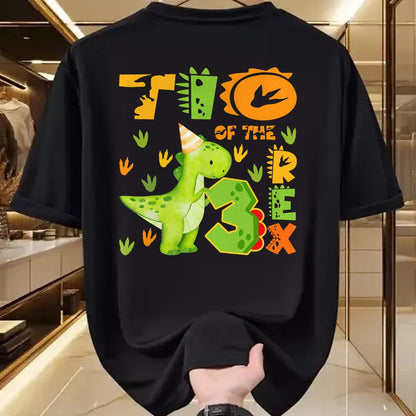 Best Dinosaur Lover Shirt, Funny Dinosaur UnisexT-Shirt/Hoodie/Sweatshirt HLT00 - TIO of The Three Rex 3rd Birthday Boy Dinosaur T-Rex T-Shirt