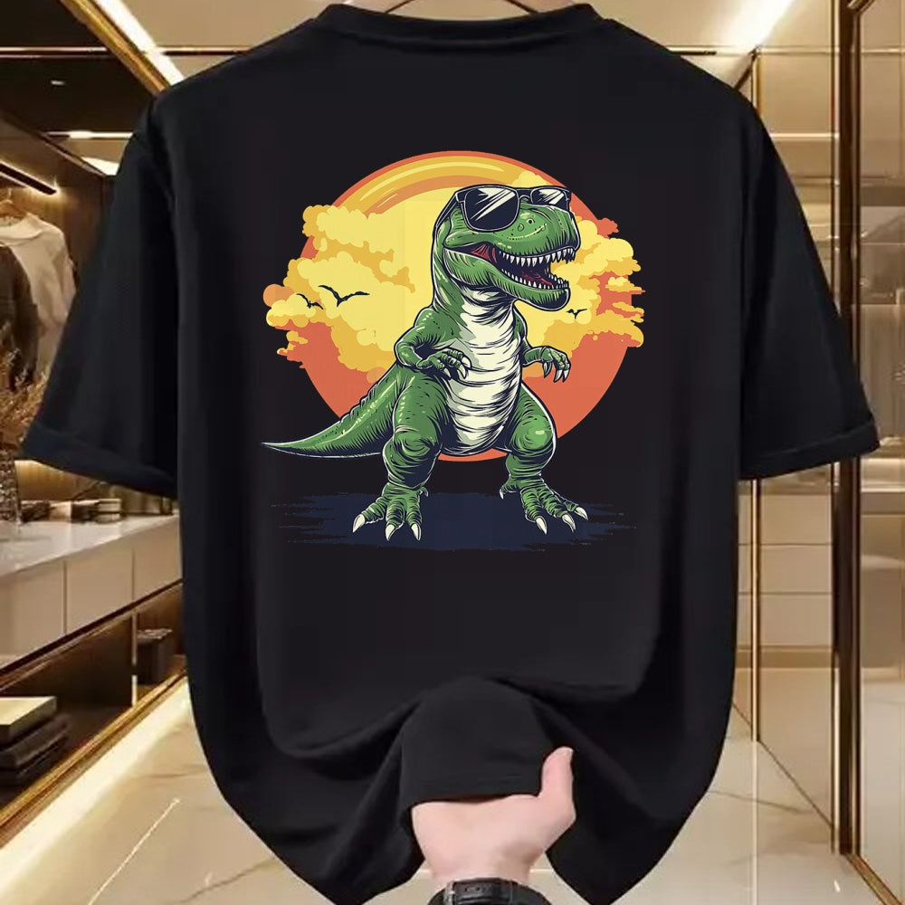 Best Dinosaur Lover Shirt, Funny Dinosaur UnisexT-Shirt/Hoodie/Sweatshirt HLT00 - Trex Dinosaur Dino Wearing Sunglasses Funny Graphic T-Shirt