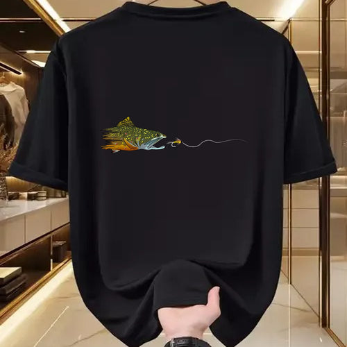 Funny Fishing Shirt, Gift For Fishing Lover Unisex T-Shirt/Hoodie/Sweatshirt HLT00 - Fly Fishing Brook Trout Dry Flies Tying Fisherman T-Shirt